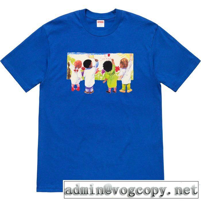2019年春夏流行ファッション 大胆なデザイン シュプリーム SUPREME 半袖Tシャツ 多色可選