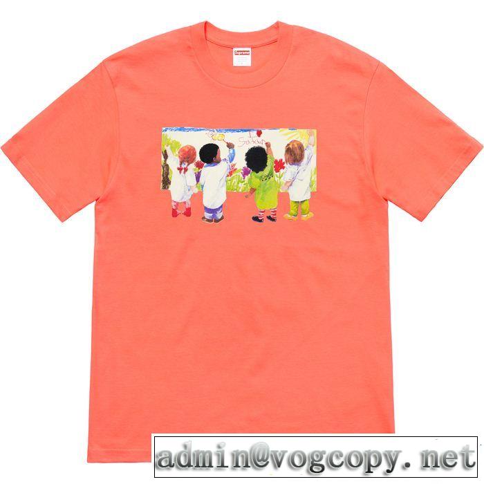 2019年春夏流行ファッション 大胆なデザイン シュプリーム SUPREME 半袖Tシャツ 多色可選