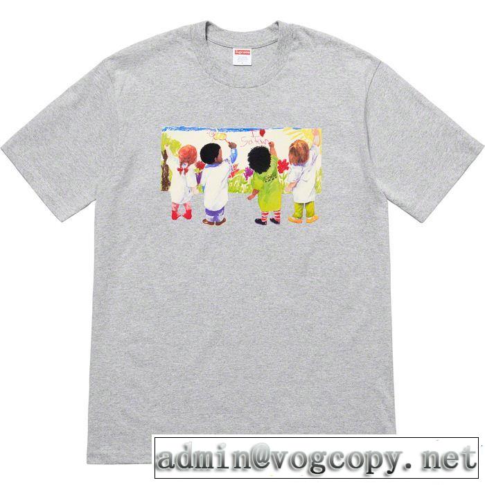 2019年春夏流行ファッション 大胆なデザイン シュプリーム SUPREME 半袖Tシャツ 多色可選