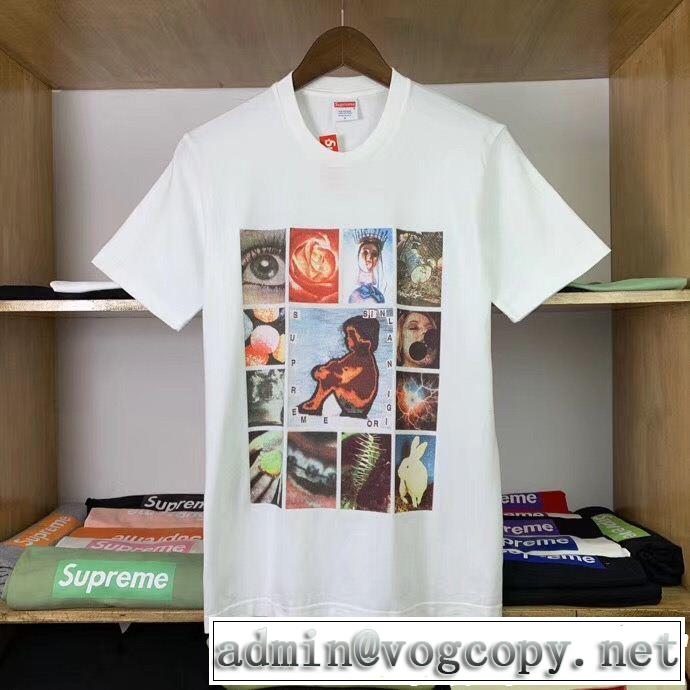 シュプリーム SUPREME 半袖Tシャツ 2色可選 2019年最新ファッション こなれ感を引き立たせ
