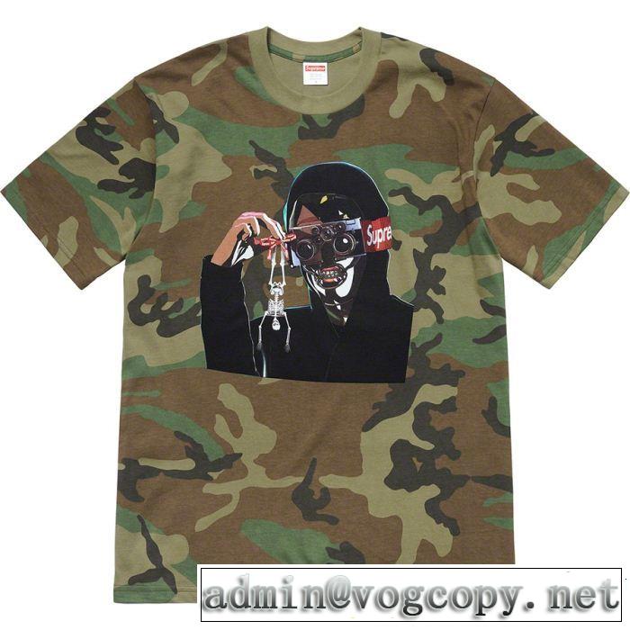 半袖Tシャツ 4色可選 2019夏色っぽさ シンプルながら切れ味のいい シュプリーム SUPREME 19SS Creeper Tee