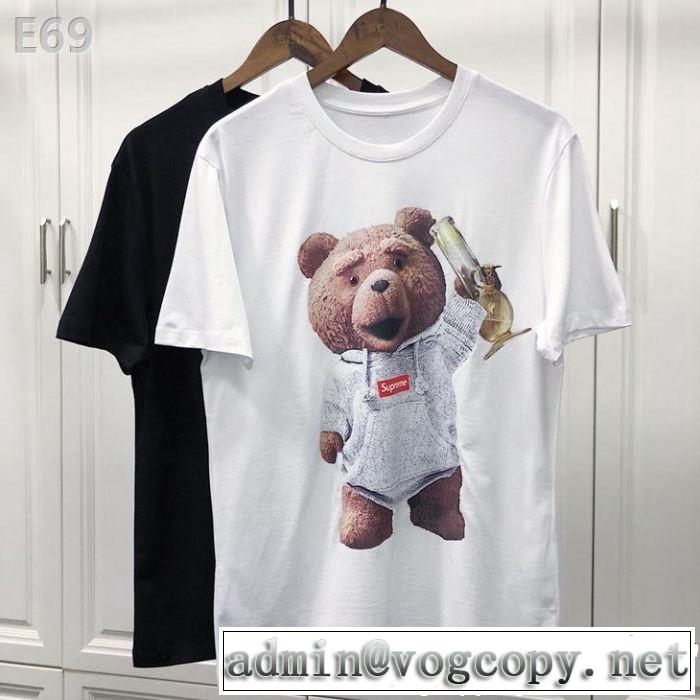 春夏らしい華やか シュプリーム SUPREME 半袖Tシャツ 2色可選 2019春夏トレンドアイテム