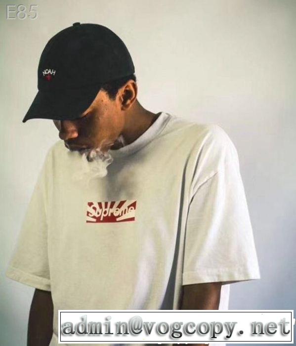 SUPREME 半袖Tシャツ 2019春夏の大注目トレンド BOX Supreme 11ss Japan Relief Box Logo Tee シュプリーム