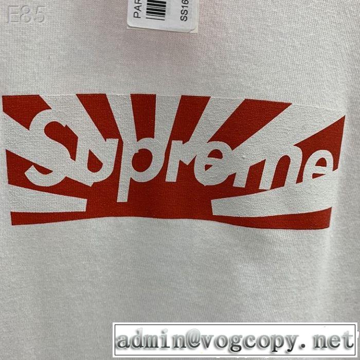 SUPREME 半袖Tシャツ 2019春夏の大注目トレンド BOX Supreme 11ss Japan Relief Box Logo Tee シュプリーム