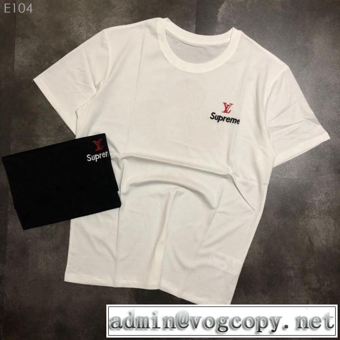 シュプリーム2019年春夏シーズンの人気  SUPREME  Tシャツ/半袖 2色可選 グッと大人っぽい印象に