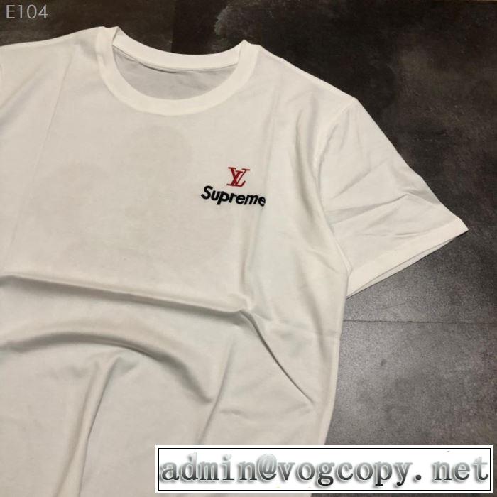 シュプリーム2019年春夏シーズンの人気  SUPREME  Tシャツ/半袖 2色可選 グッと大人っぽい印象に
