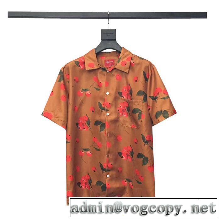 今流行りの最新コレクション シュプリーム Tシャツ/半袖 2色可選  SUPREME 大人らしく仕上げ