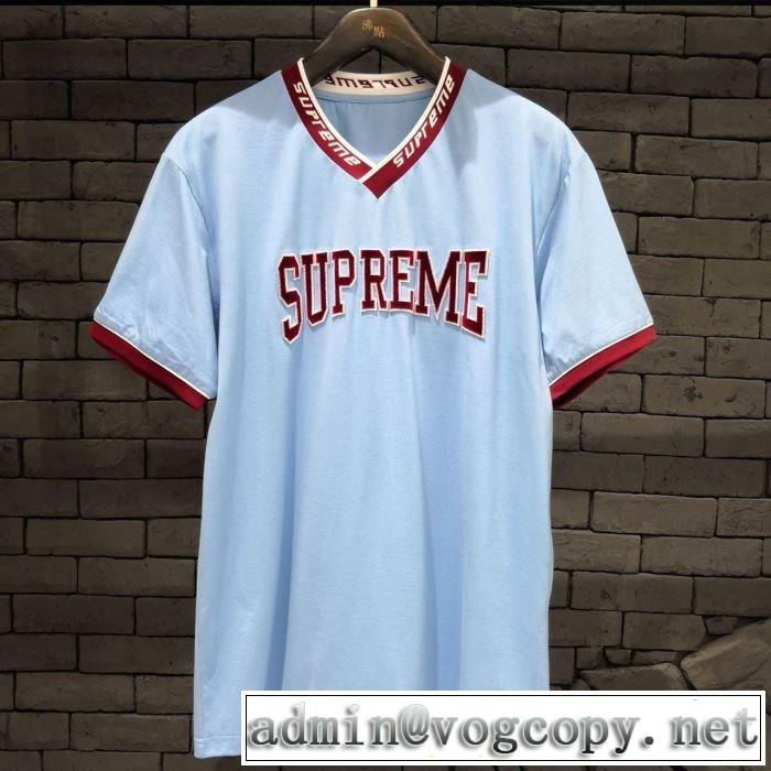 夏らしい季節感 SUPREME暑い季節も大活躍  2019SS Tシャツ/半袖 3色可選 シュプリーム