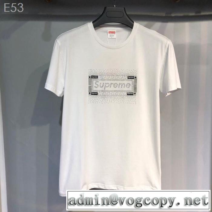 4色可選 シュプリーム2019年夏の一押しファッションアイテム  SUPREME  Tシャツ/半袖海外セレブは大人気
