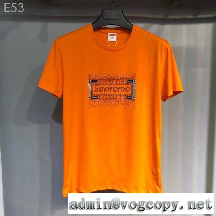 4色可選 シュプリーム2019年夏の一押しファッションアイテム  SUPREME  Tシャツ/半袖海外セレブは大人気