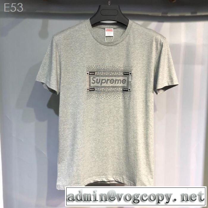 4色可選 シュプリーム2019年夏の一押しファッションアイテム  SUPREME  Tシャツ/半袖海外セレブは大人気