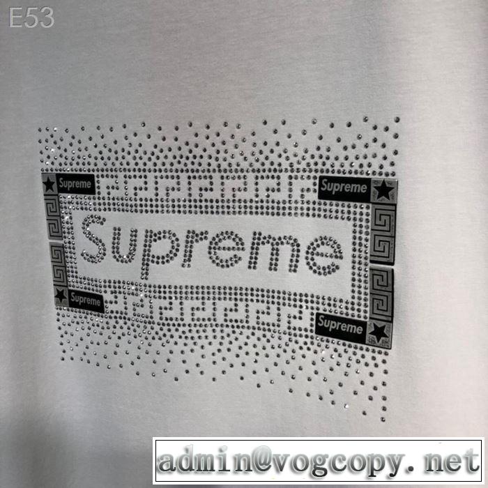4色可選 シュプリーム2019年夏の一押しファッションアイテム  SUPREME  Tシャツ/半袖海外セレブは大人気
