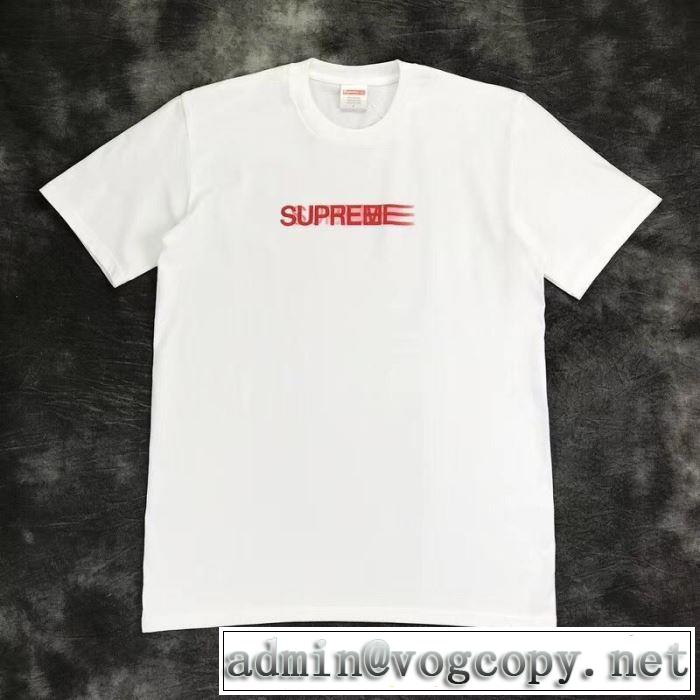 カジュアルファッションを楽しもうSUPREME  Tシャツ/半袖 3色可選 シュプリーム2019春夏人気トレンドアイテム