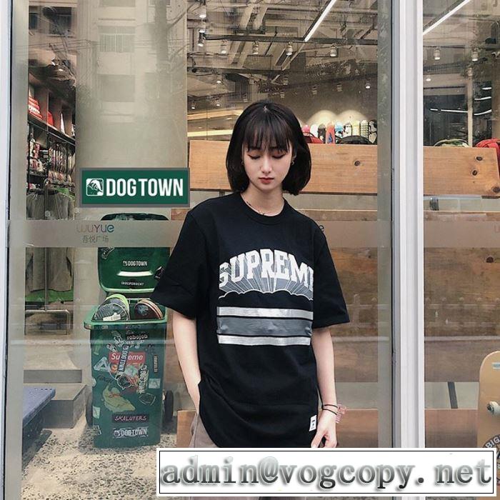 知的な夏のスタイル Tシャツ/半袖 4色可選 シュプリーム2019春夏人気トレンドアイテム SUPREME