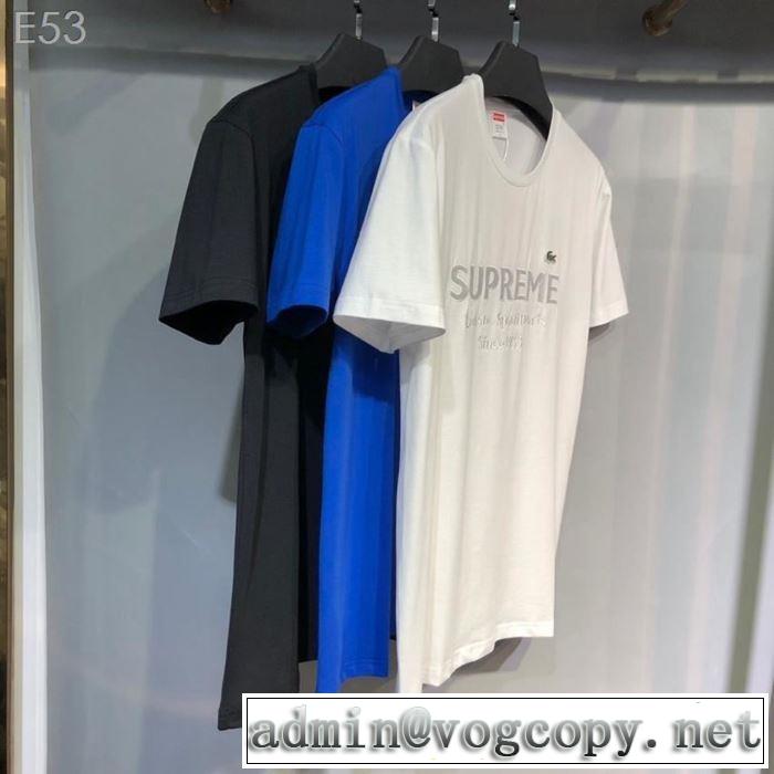  SUPREME  毎年トレンドアイテムが出るTシャツ/半袖 2019年夏3色可選 シュプリーム特に夏は人気アイテム