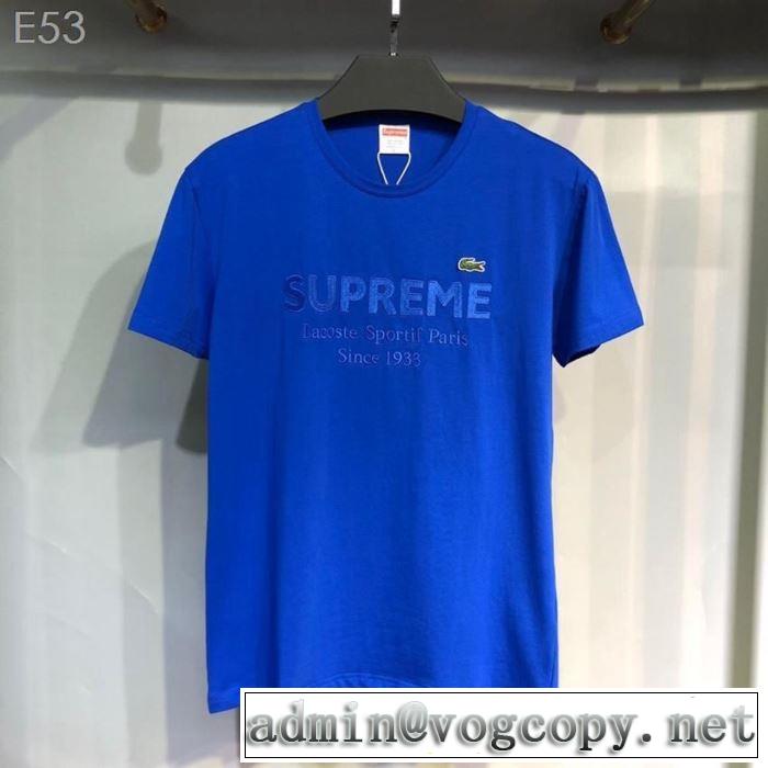 SUPREME  毎年トレンドアイテムが出るTシャツ/半袖 2019年夏3色可選 シュプリーム特に夏は人気アイテム