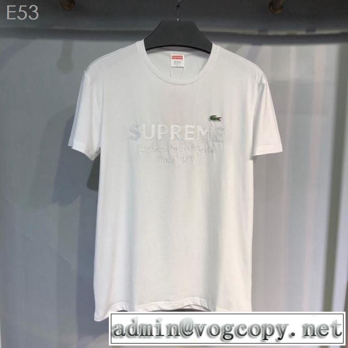 SUPREME  毎年トレンドアイテムが出るTシャツ/半袖 2019年夏3色可選 シュプリーム特に夏は人気アイテム