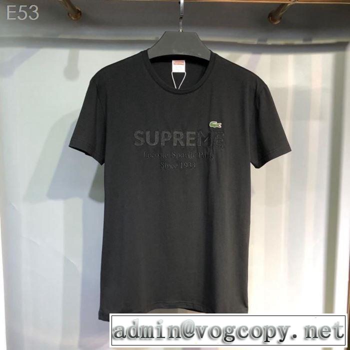 SUPREME  毎年トレンドアイテムが出るTシャツ/半袖 2019年夏3色可選 シュプリーム特に夏は人気アイテム