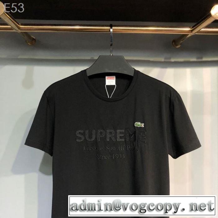 SUPREME  毎年トレンドアイテムが出るTシャツ/半袖 2019年夏3色可選 シュプリーム特に夏は人気アイテム
