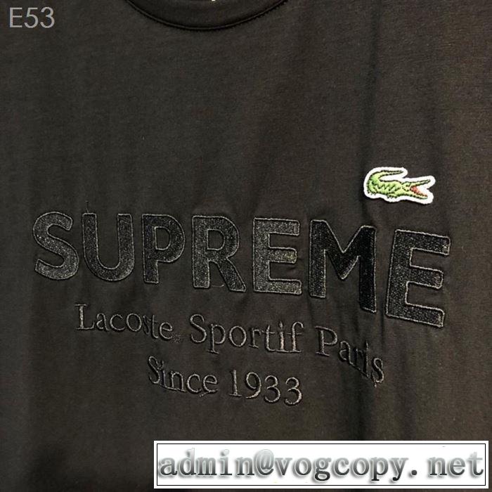 SUPREME  毎年トレンドアイテムが出るTシャツ/半袖 2019年夏3色可選 シュプリーム特に夏は人気アイテム