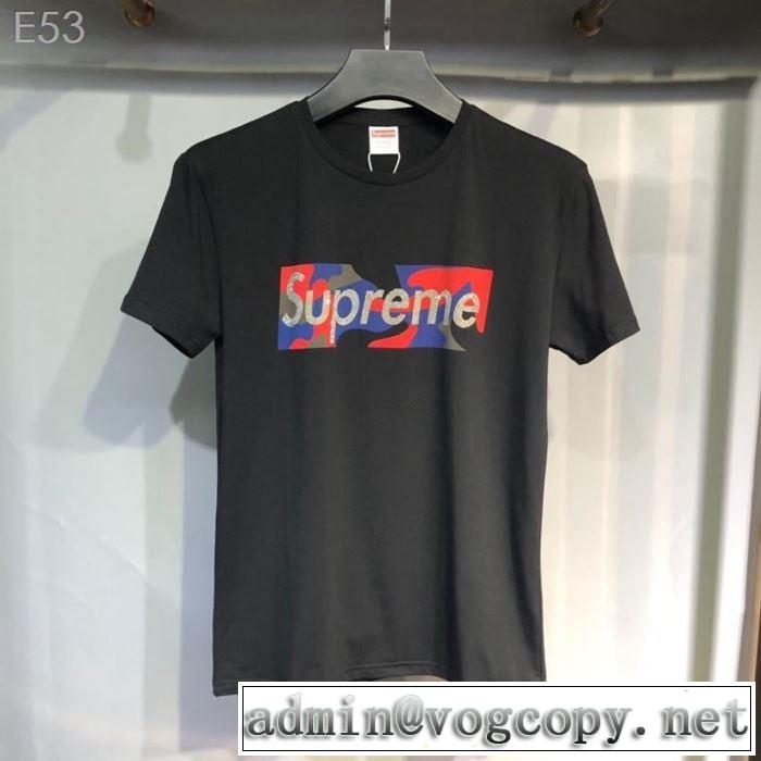 素敵カジュアルの春夏コレクション 2019春夏は人気定番SUPREME  Tシャツ/半袖 2色可選 シュプリーム