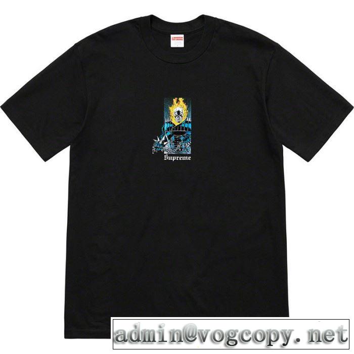 今流行りの最新コレクション Tシャツ/半袖 3色可選 Supreme 19SS Ghost Rider Tee 元気な印象のコーデ