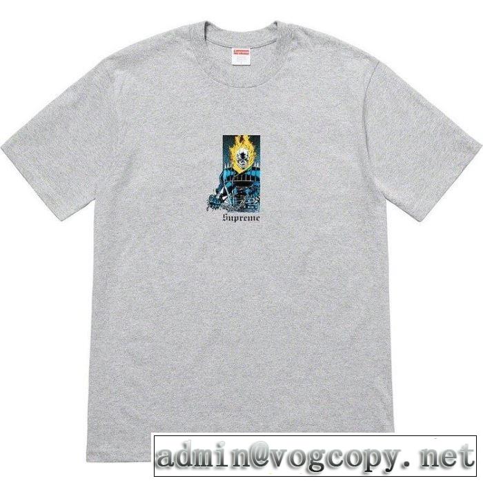 今流行りの最新コレクション Tシャツ/半袖 3色可選 Supreme 19SS Ghost Rider Tee 元気な印象のコーデ