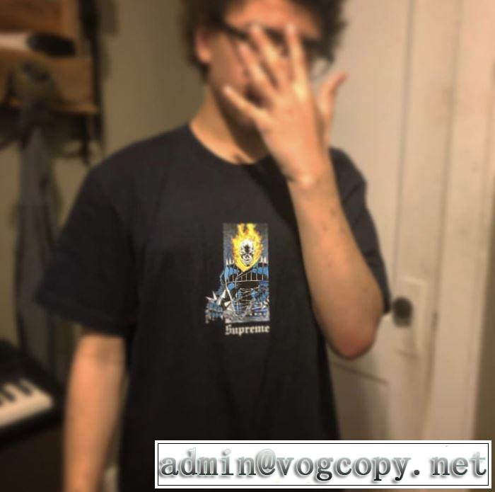 今流行りの最新コレクション Tシャツ/半袖 3色可選 Supreme 19SS Ghost Rider Tee 元気な印象のコーデ