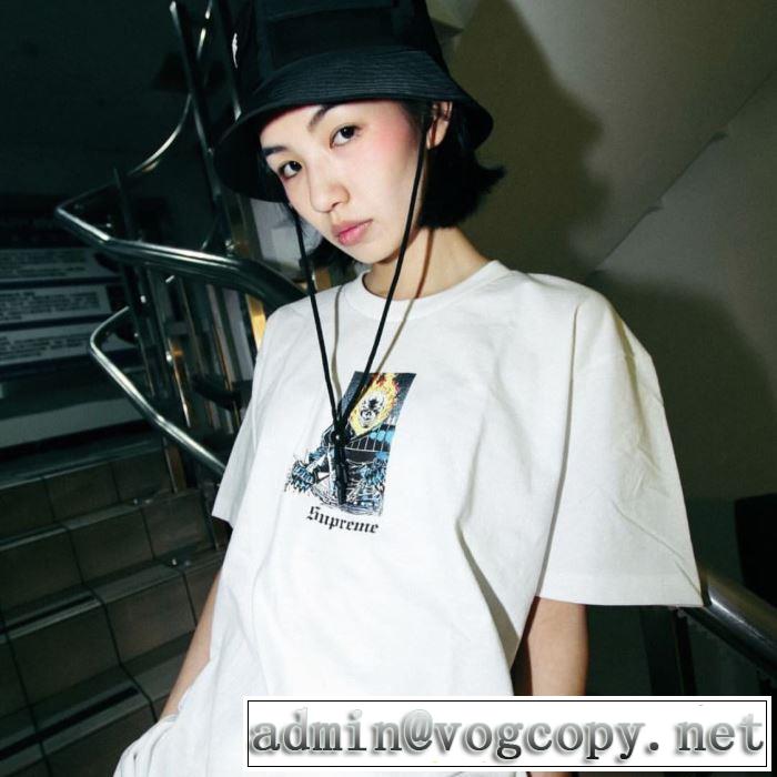 今流行りの最新コレクション Tシャツ/半袖 3色可選 Supreme 19SS Ghost Rider Tee 元気な印象のコーデ
