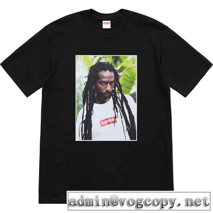 S1948 Supreme 19SS Buju Banton Tee 大胆にデザインオシャレ新品  SUPREME シャツ/半袖 多色可選