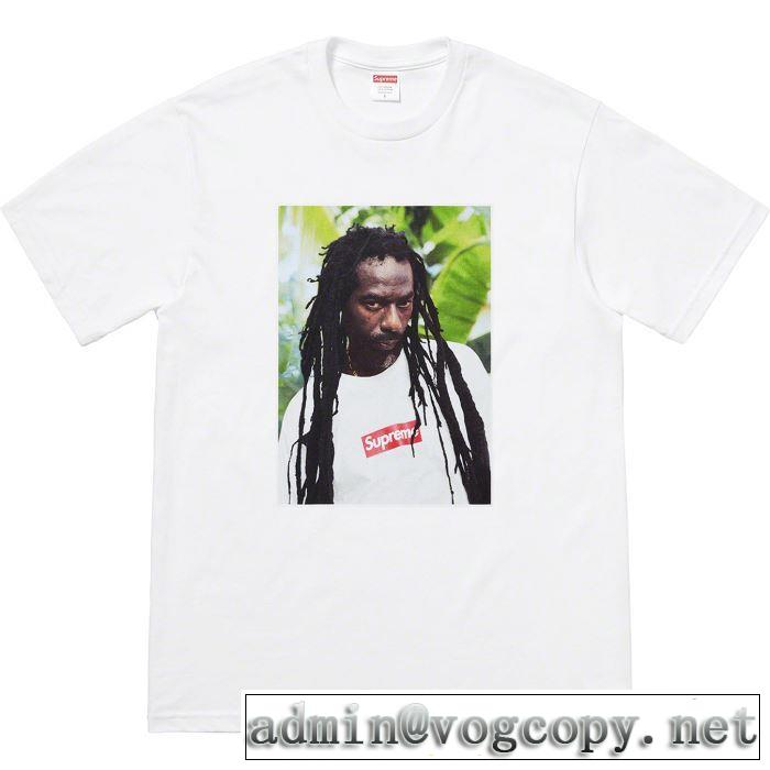 S1948 Supreme 19SS Buju Banton Tee 大胆にデザインオシャレ新品  SUPREME シャツ/半袖 多色可選