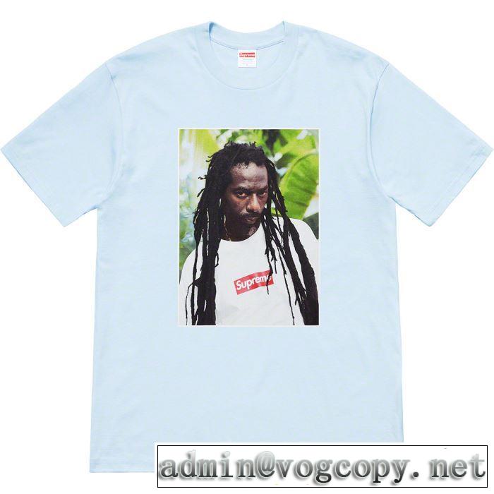 S1948 Supreme 19SS Buju Banton Tee 大胆にデザインオシャレ新品  SUPREME シャツ/半袖 多色可選