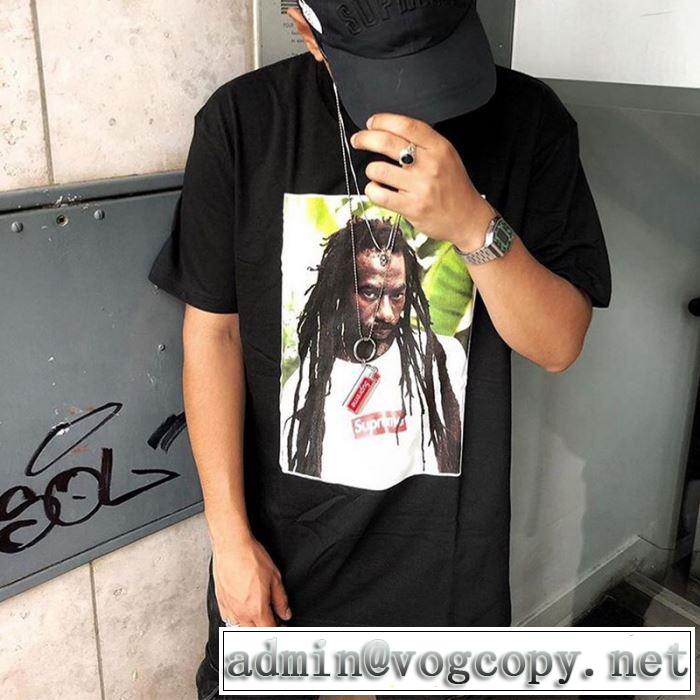 S1948 Supreme 19SS Buju Banton Tee 大胆にデザインオシャレ新品  SUPREME シャツ/半袖 多色可選