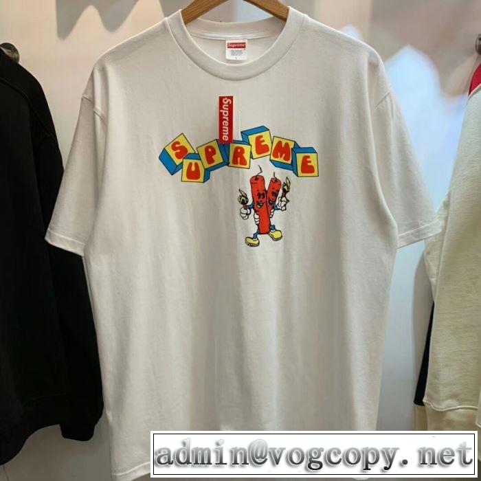 2019春夏のトレンド新商品 シャツ/半袖 2色可選 Supreme 19SS Dynamite Tee 大人っぽく着こなし