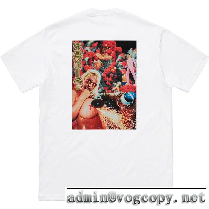 一押し注目ブランドファション Supreme 19SS Cloud Tee シャツ/半袖 2色可選 夏気分UP最新コレクション