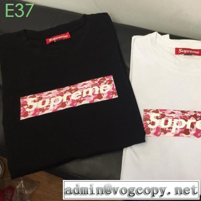 上品なリラックス感 シュプリーム2019春夏のトレンド新商品 SUPREME シャツ/半袖 2色可選 夏先に大活躍する