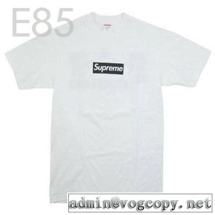 夏にぴったり上品 2019春夏は人気定番SUPREME Rizzoli Box Logo Tee BOX LOGO  シャツ/半袖  すっきりした印象に