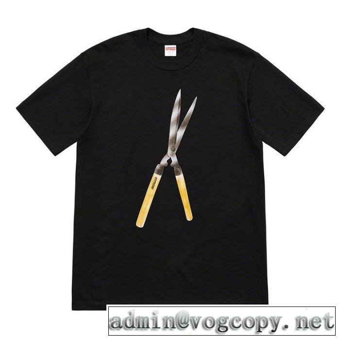 2019春夏トレンドアイテム シュプリーム夏先に大活躍する  SUPREME Shears Tee シャツ/半袖 2色可選