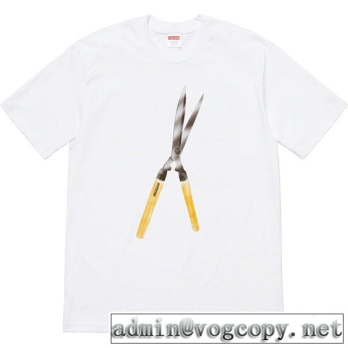 2019春夏トレンドアイテム シュプリーム夏先に大活躍する  SUPREME Shears Tee シャツ/半袖 2色可選