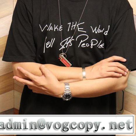 柔らかい印象に上質 SUPREME Buju Banton Wake The World Tee  シャツ/半袖 2色可選 2019春夏のトレンド新商品