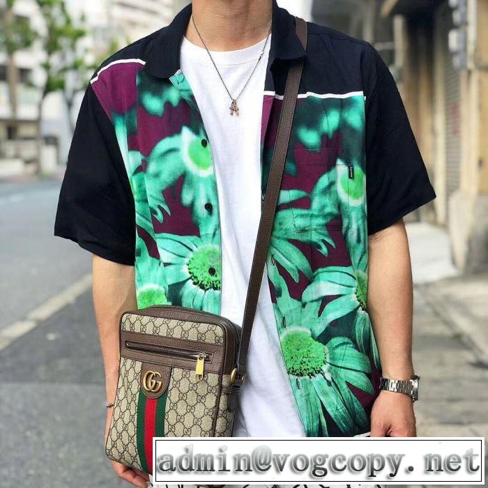 注目度が高まり最新コレクション  SupremeJean Paul Gaultier Flower Power Rayon Shirt   シャツ/半袖 2色可選