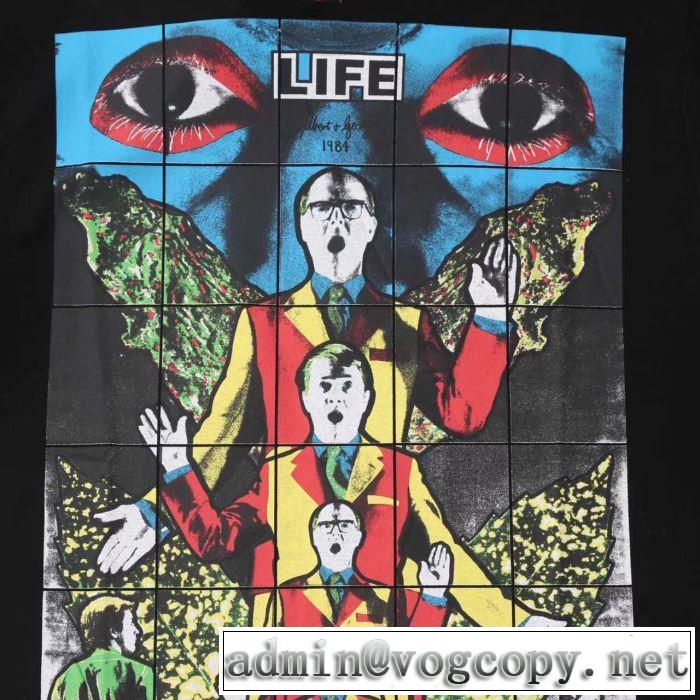 SUPREME Gilbert & GeorgeSupreme LIFE Tee  夏らしい季節感  シャツ/半袖  2019春夏は人気定番