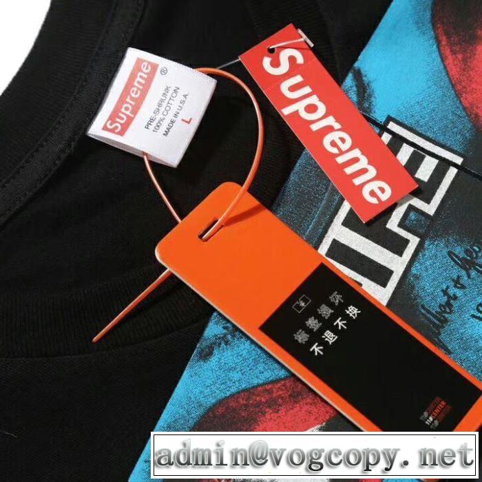 SUPREME Gilbert & GeorgeSupreme LIFE Tee  夏らしい季節感  シャツ/半袖  2019春夏は人気定番
