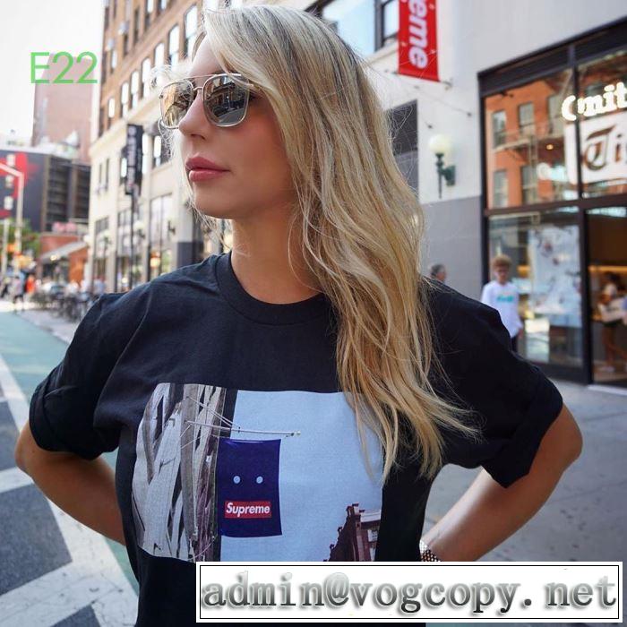2019秋断然ブランド推し 3色可選  Tシャツ/半袖   もちろん相性抜群Supreme 19FW Banner Tee