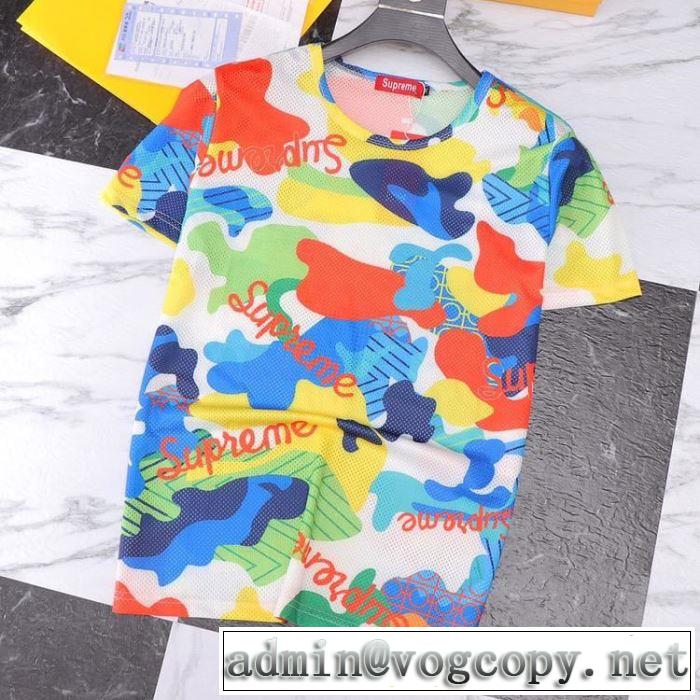 【2019秋冬】今きてる最先端ブランドシュプリーム SUPREME サイズのよさを感じる新作 2色可選  Tシャツ/半袖