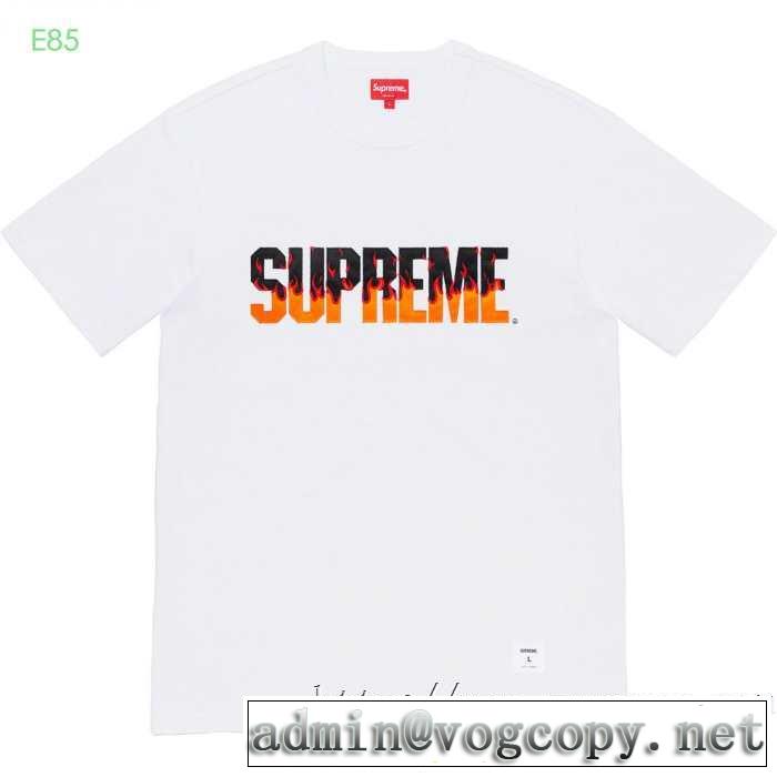 3色可選 2019トレンドカラー秋冬セール シュプリーム SUPREME とにかく完璧ブランド新作 半袖Tシャツ 大胆なチェックの人気トレンド