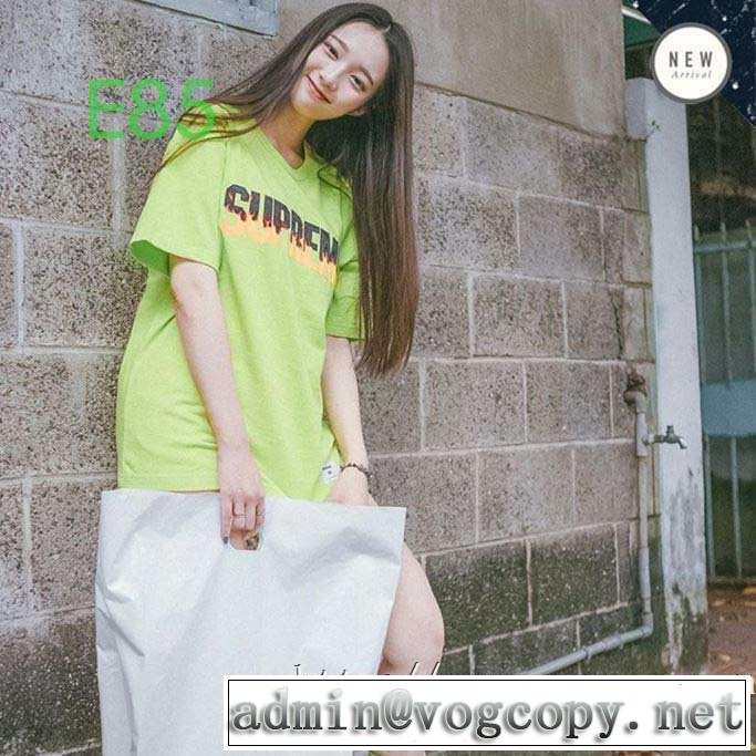 3色可選 2019トレンドカラー秋冬セール シュプリーム SUPREME とにかく完璧ブランド新作 半袖Tシャツ 大胆なチェックの人気トレンド