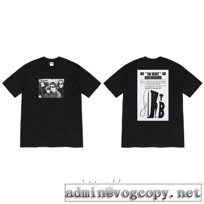 ヒットする秋冬コレクション2色可選  シュプリーム SUPREME 秋冬ファッションコーディネート 半袖Tシャツ 2019トレンドアイテム激安