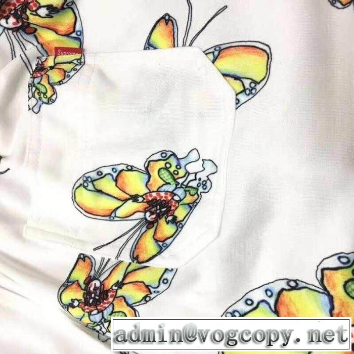 【2019年】夏のファッション Gonz Butterfly pants スエットパンツ 夏先に大活躍する シュプリーム SUPREME
