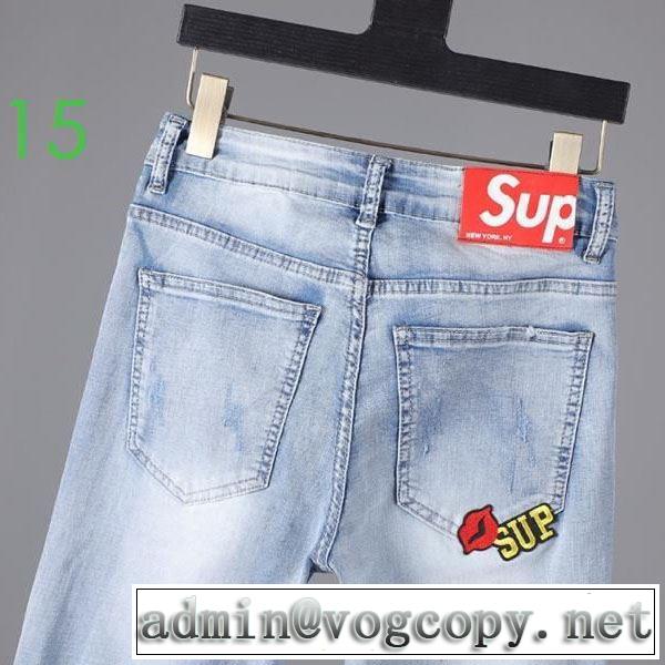 SUPREME  シュプリーム 2019秋のファッショントレンドはこれ サイズのよさを感じる新作ジーパン パンツ